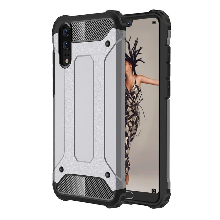 For Huawei P20 Full-body Rugged TPU + PC Combination Back Cover Case
