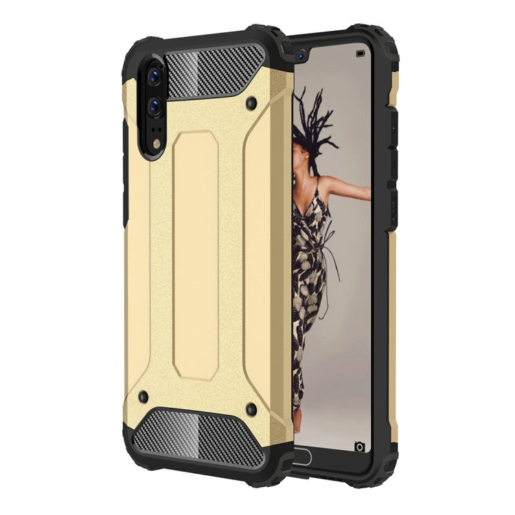 For Huawei P20 Full-body Rugged TPU + PC Combination Back Cover Case
