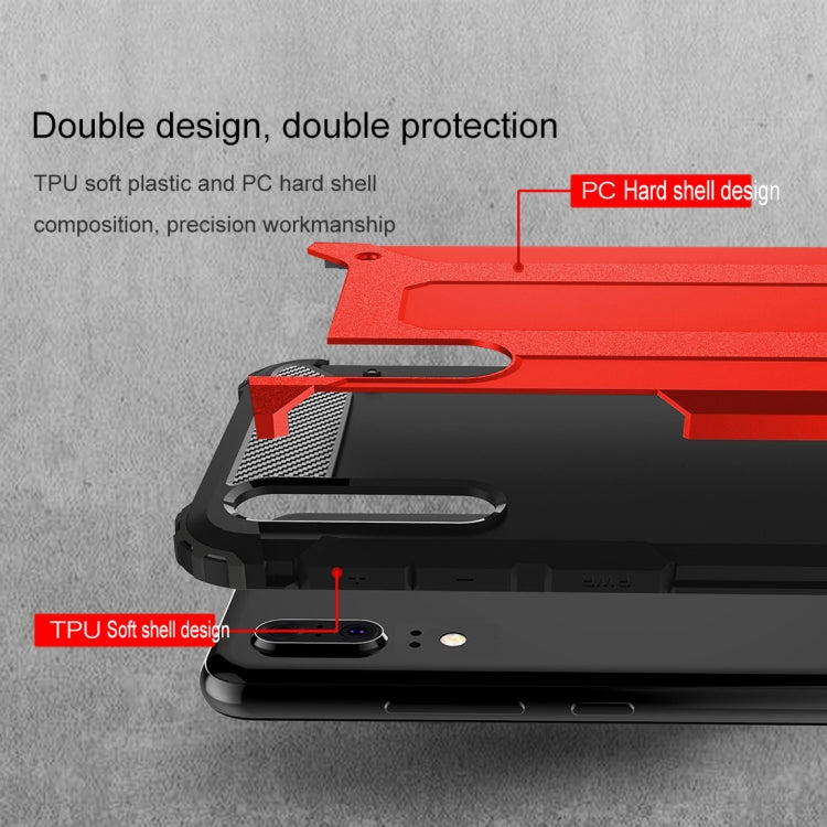 For Huawei P20 Full-body Rugged TPU + PC Combination Back Cover Case