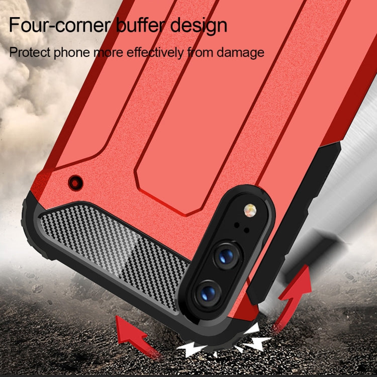 For Huawei P20 Full-body Rugged TPU + PC Combination Back Cover Case