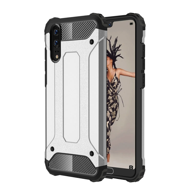 For Huawei P20 Full-body Rugged TPU + PC Combination Back Cover Case