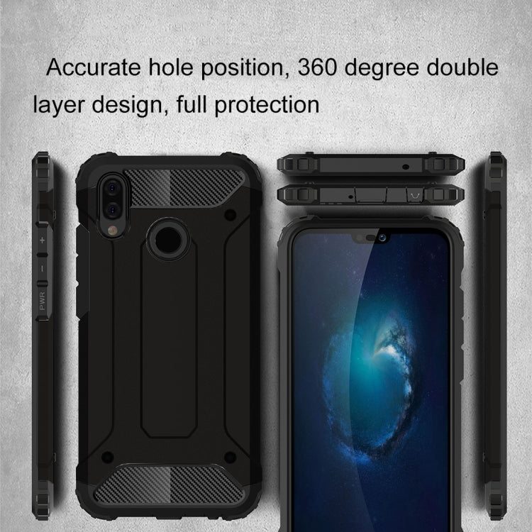 For Huawei P20 Lite Full-body Rugged TPU + PC Combination Back Cover Case , For Huawei P20 Lite, Huawei P20 Lite
