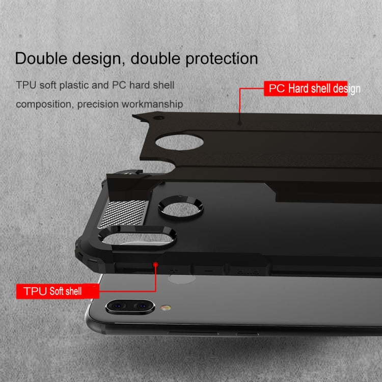 For Huawei P20 Lite Full-body Rugged TPU + PC Combination Back Cover Case , For Huawei P20 Lite, Huawei P20 Lite
