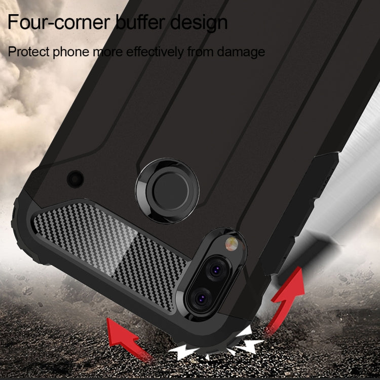 For Huawei P20 Lite Full-body Rugged TPU + PC Combination Back Cover Case , For Huawei P20 Lite, Huawei P20 Lite