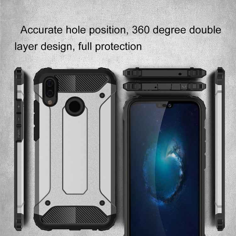 For Huawei P20 Lite Full-body Rugged TPU + PC Combination Back Cover Case