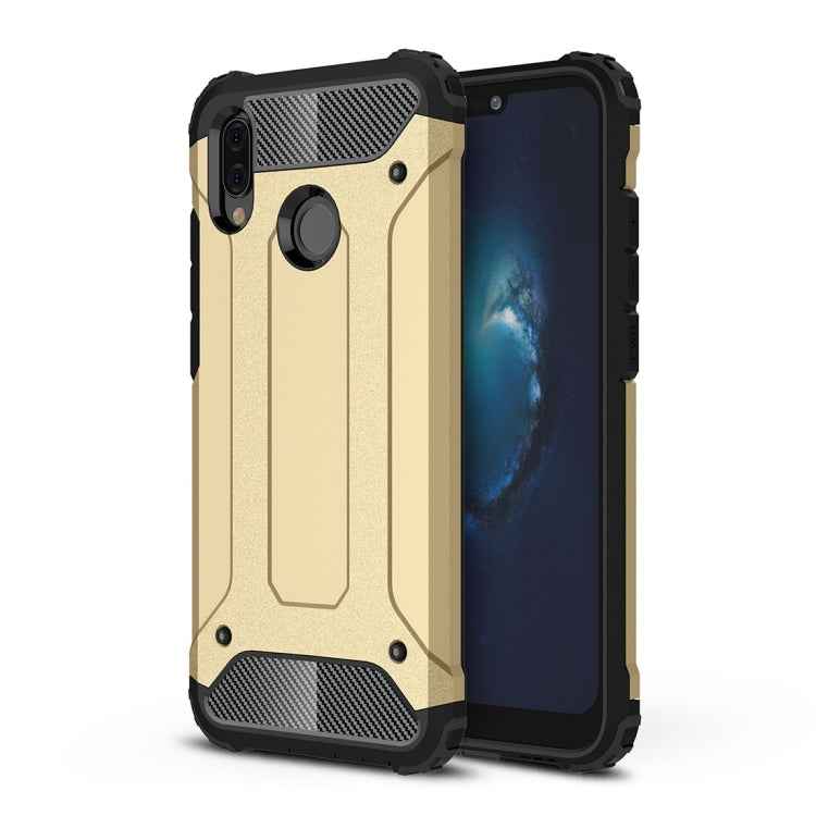 For Huawei P20 Lite Full-body Rugged TPU + PC Combination Back Cover Case