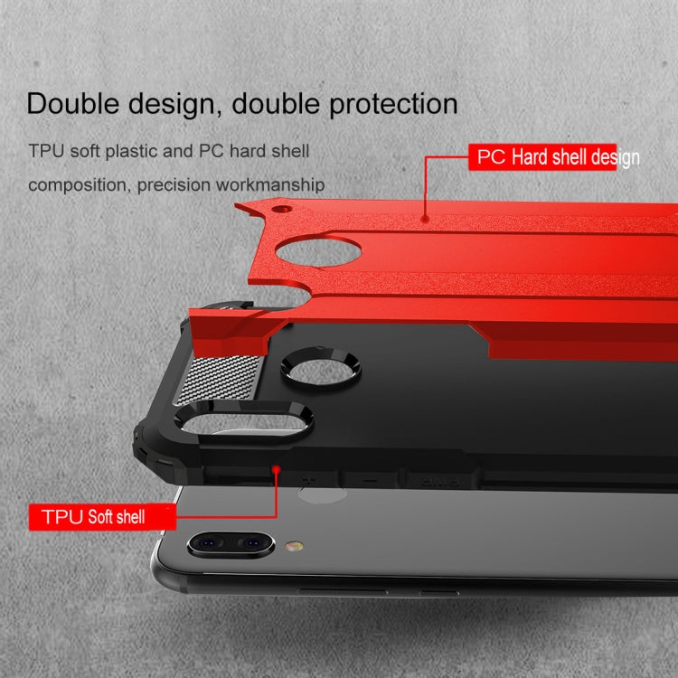 For Huawei P20 Lite Full-body Rugged TPU + PC Combination Back Cover Case , For Huawei P20 Lite, Huawei P20 Lite