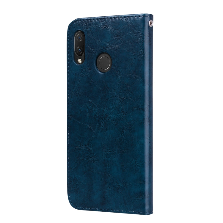 Business Style Oil Wax Texture Horizontal Flip Leather Case for Huawei Nova 3i & P smart Plus, with Holder & Card Slots & Wallet, For Huawei Nova 3i