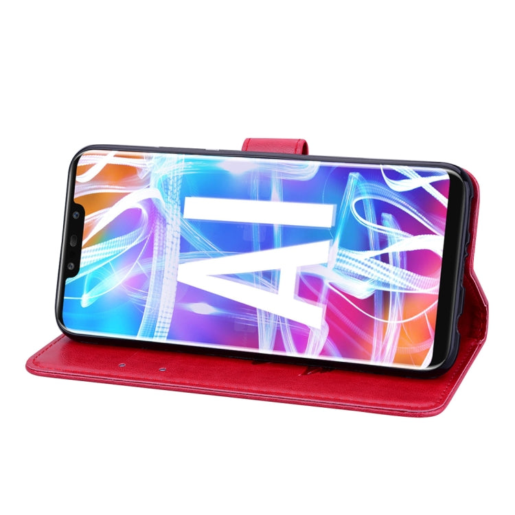 Rose Embossed Horizontal Flip PU Leather Case for Huawei Mate 20 Lite, with Holder & Card Slots & Wallet, For Huawei Mate 20 Lite, Huawei Mate 20 Lite
