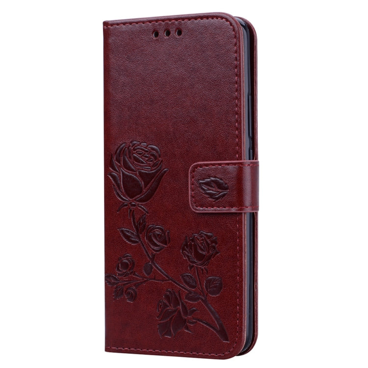 Rose Embossed Horizontal Flip PU Leather Case for Huawei Mate 20 Pro, with Holder & Card Slots & Wallet, For Huawei Mate 20 Pro, Huawei Mate 20 Pro