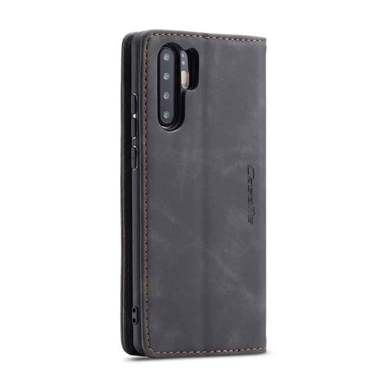 CaseMe-013 Multifunctional Retro Frosted Horizontal Flip Leather Case for Huawei P30 Pro, with Card Slot & Holder & Wallet