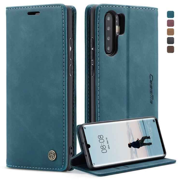 CaseMe-013 Multifunctional Retro Frosted Horizontal Flip Leather Case for Huawei P30 Pro, with Card Slot & Holder & Wallet
