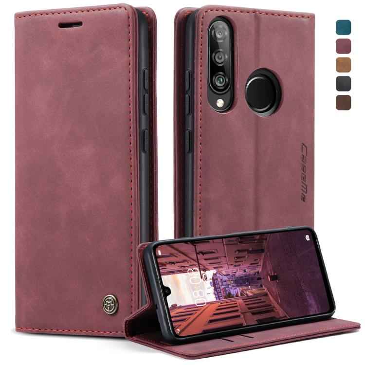 CaseMe-013 Multifunctional Retro Frosted Horizontal Flip Leather Case for Huawei P30 Lite, with Card Slot & Holder & Wallet