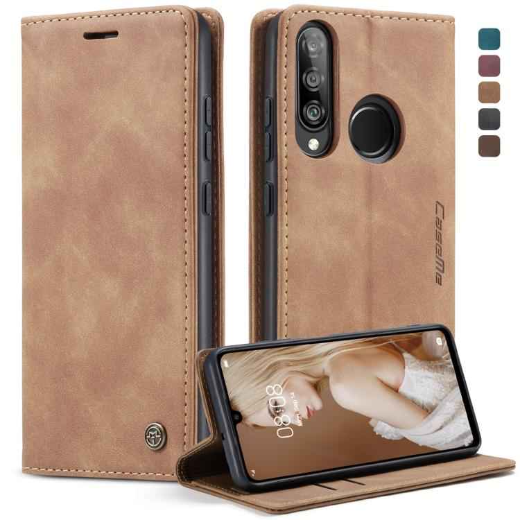 CaseMe-013 Multifunctional Retro Frosted Horizontal Flip Leather Case for Huawei P30 Lite, with Card Slot & Holder & Wallet