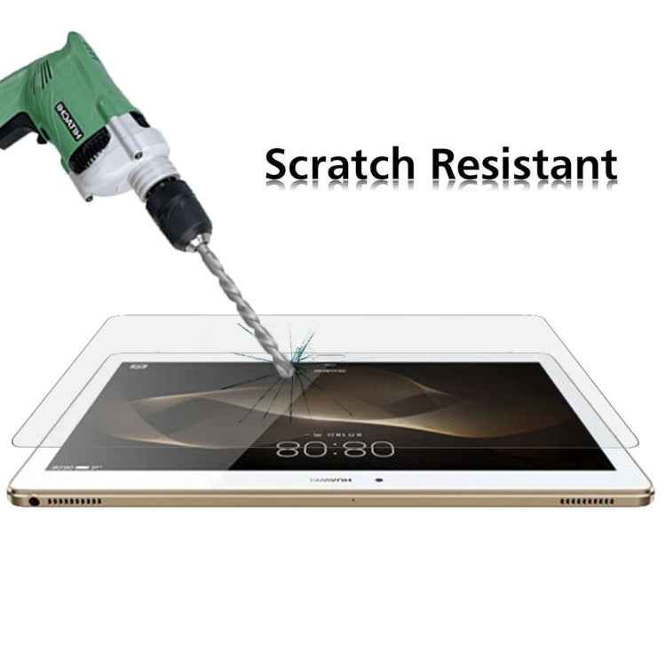 75 PCS for Huawei MediaPad M2 10.0 0.3mm 9H Hardness Tempered Glass Screen Film