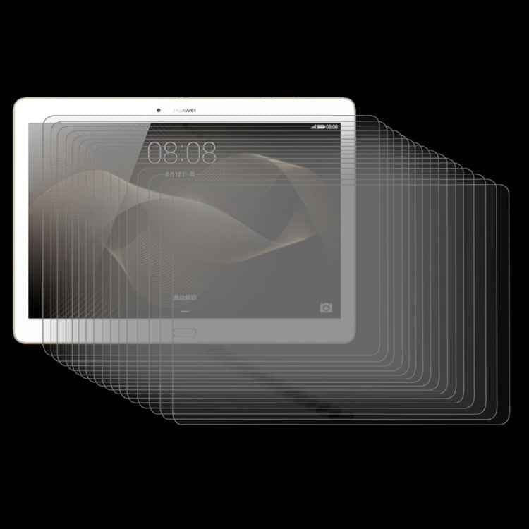 75 PCS for Huawei MediaPad M2 10.0 0.3mm 9H Hardness Tempered Glass Screen Film