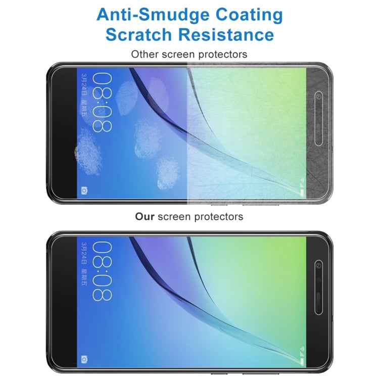 2 PCS 9H 2.5D Tempered Glass Film for Huawei nova Lite