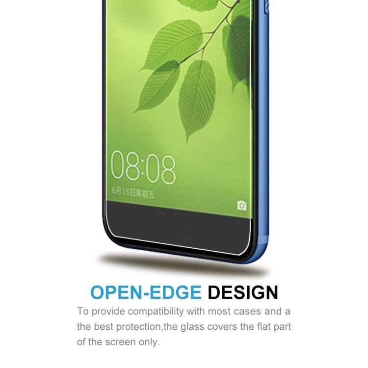 100 PCS for Huawei nova 2 Lite 0.26mm 9H Surface Hardness 2.5D Explosion-proof Tempered Glass Screen Film