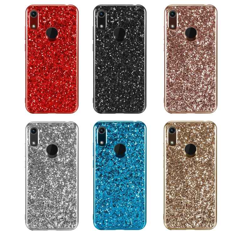 Glittery Powder Shockproof TPU Case for Huawei Honor Play 8A