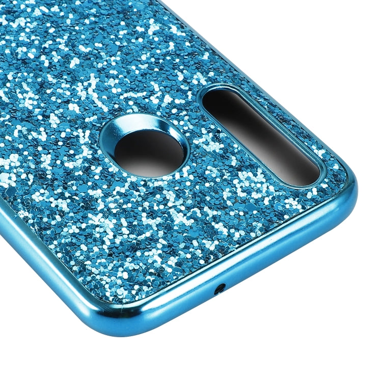 Glittery Powder Shockproof TPU Case for Huawei Honor 10 Lite, For Huawei Honor 10 Lite