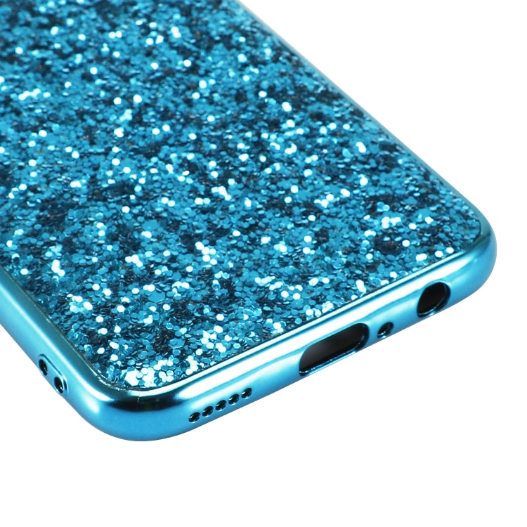 Glittery Powder Shockproof TPU Case for Huawei Honor 10 Lite, For Huawei Honor 10 Lite