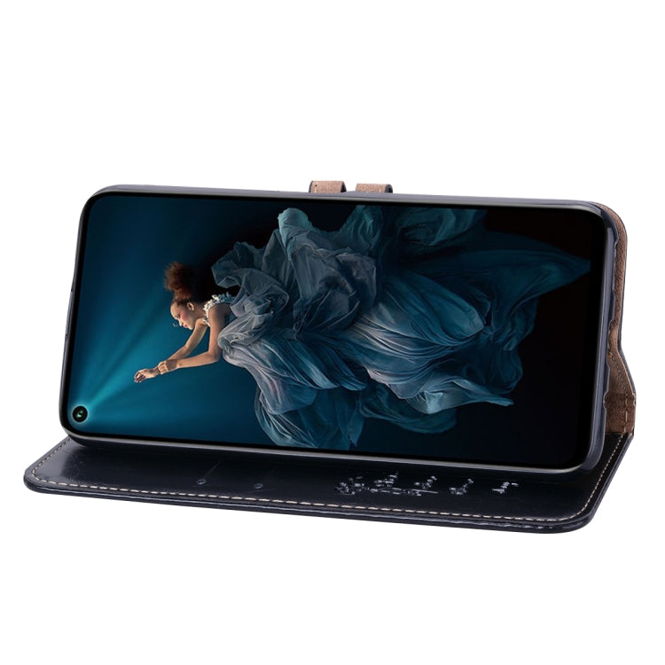 Business Style Oil Wax Texture Horizontal Flip Leather Case for Huawei Honor 20 Pro, with Holder & Card Slots & Wallet, For Huawei Honor 20 Pro