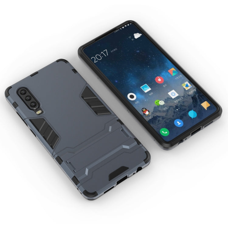 Funda de PC + TPU a prueba de golpes para Huawei P30, con soporte