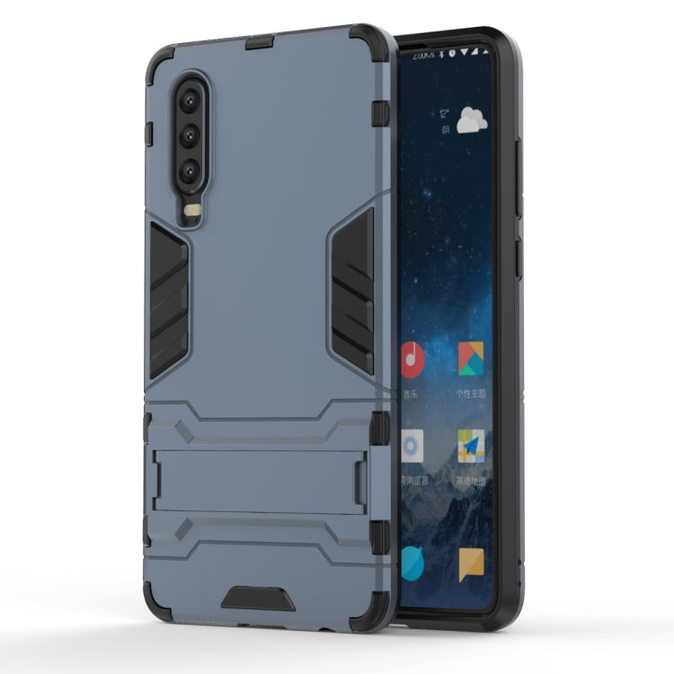 Funda de PC + TPU a prueba de golpes para Huawei P30, con soporte