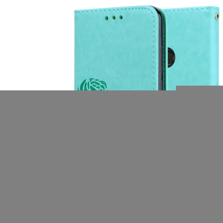 Rose Embossed Horizontal Flip PU Leather Case for Huawei P Smart 2019, with Holder & Card Slots & Wallet, For Huawei P Smart 2019