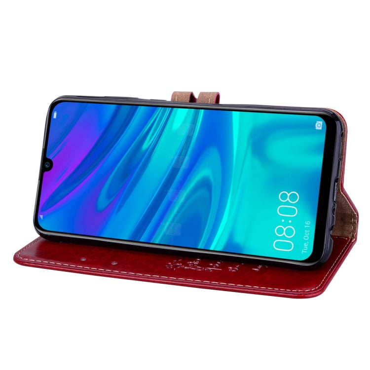Business Style Oil Wax Texture Horizontal Flip Leather Case for Huawei P Smart 2019, with Holder & Card Slots & Wallet, For Huawei P Smart 2019