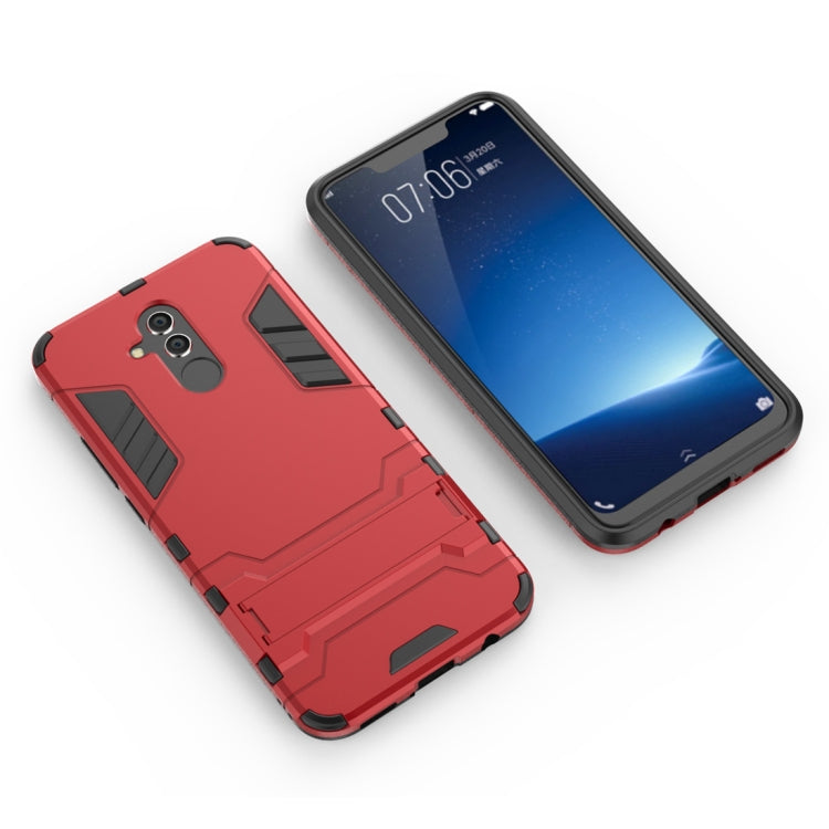 Shockproof PC + TPU Case for Huawei Mate 20 Lite, with Holder, For Huawei Mate 20 Lite