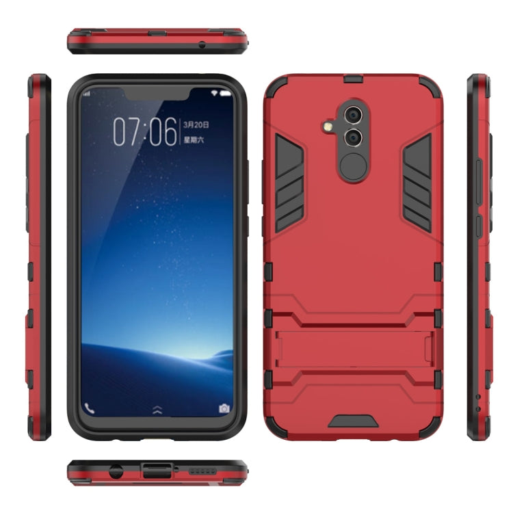 Shockproof PC + TPU Case for Huawei Mate 20 Lite, with Holder, For Huawei Mate 20 Lite