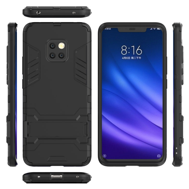 Shockproof PC + TPU Case for Huawei Mate 20 Pro, with Holder, For Huawei Mate 20 Pro