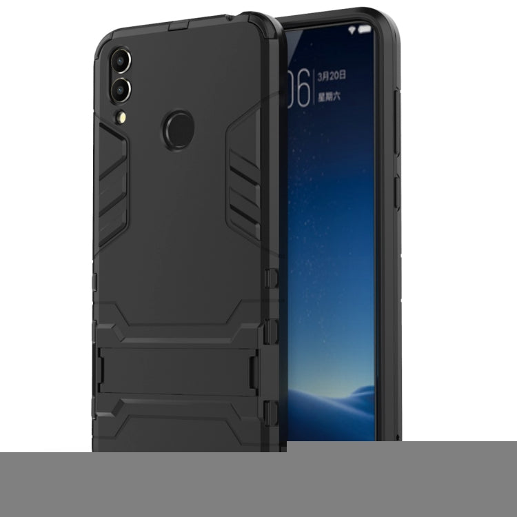 Shockproof PC + TPU Case for Huawei Honor 8C, with Holder, For Huawei Honor 8C