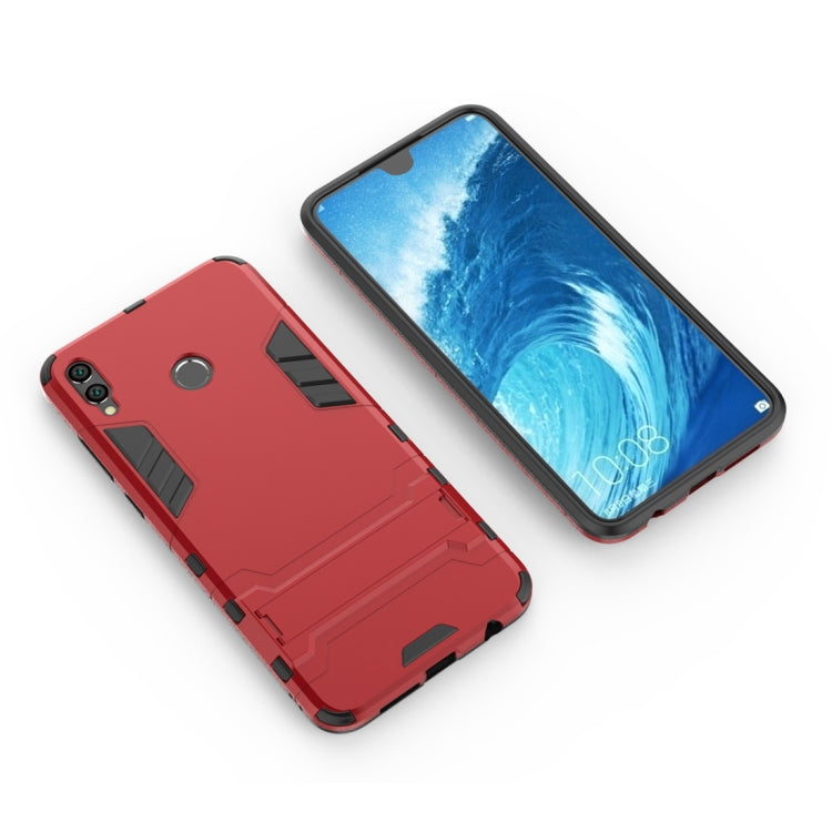 Shockproof PC + TPU Case for Huawei Honor 8X Max, with Holder