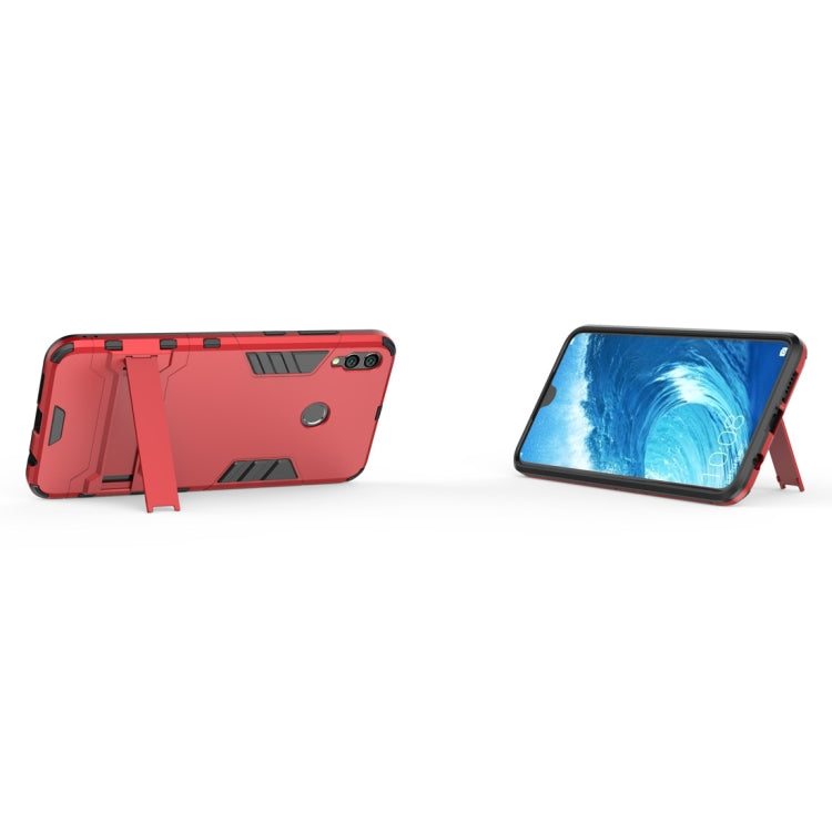 Shockproof PC + TPU Case for Huawei Honor 8X Max, with Holder