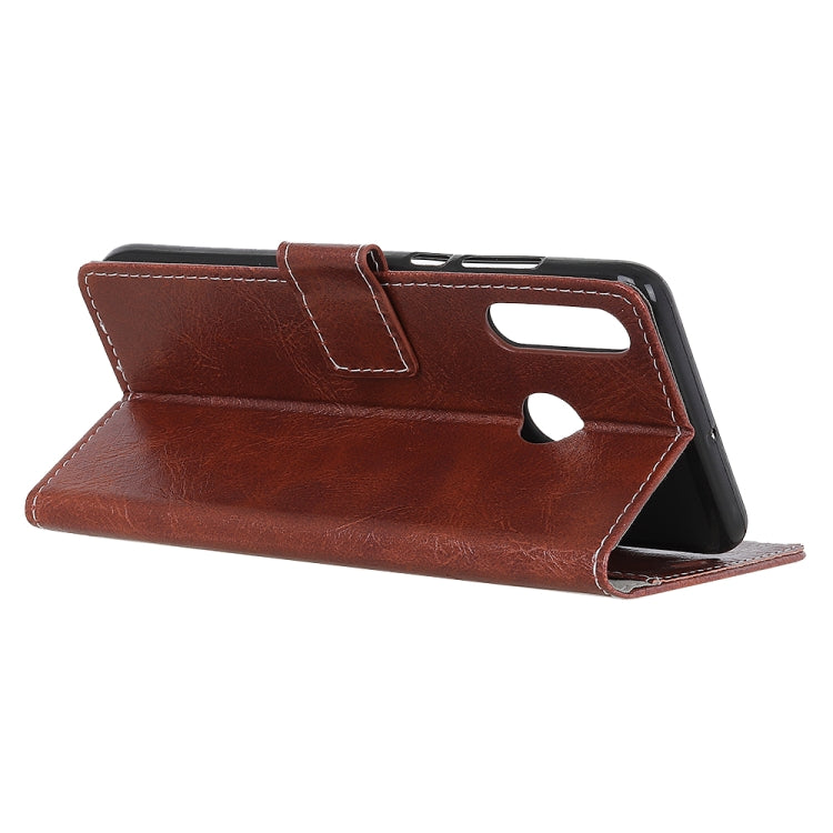 Retro Crazy Horse Texture Horizontal Flip Leather Case for Huawei P30 Lite, with Wallet & Holder & Card Slots & Photo Frame, Huawei P30 Lite, For Huawei P30 Lite