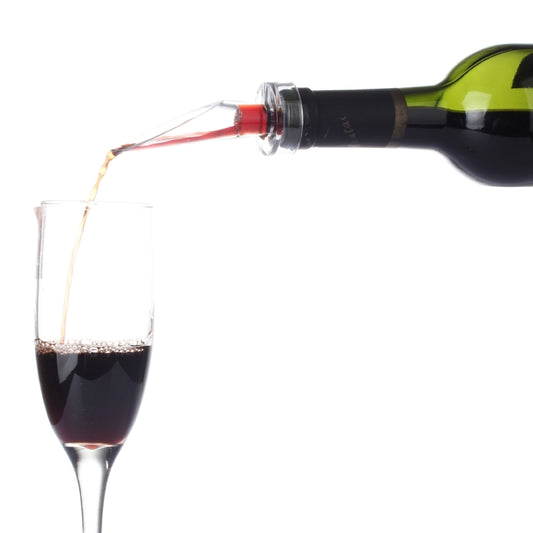 NiJia Portable Essential Aerating Oxygenating Wine Bec verseur pour bouteille de vin rouge Bouchon aérateur Décanteur, la première génération, première génération