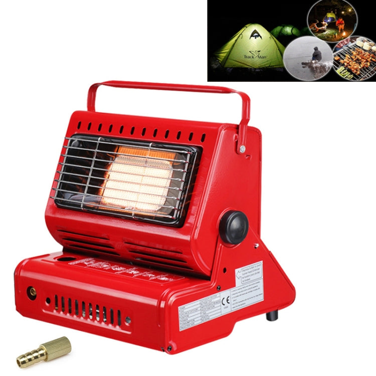 Multifunctional Portable Outdoor Camping Trip Gas Heater Gas Stove Burner, Powered by Dual Gas Tank (Not Included), Dual Gas Tank