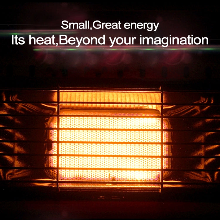 Multifunctional Portable Outdoor Camping Trip Gas Heater Gas Stove Burner, Powered by Dual Gas Tank (Not Included), Dual Gas Tank