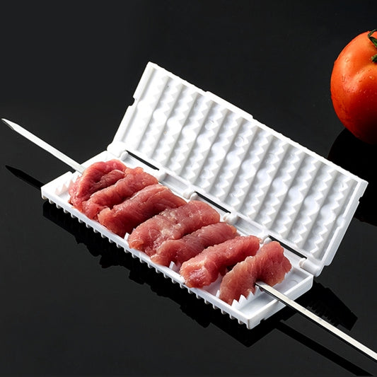 Máquina herramienta funcional para barbacoa, para brochetas de carne y verduras, brochetas de verduras