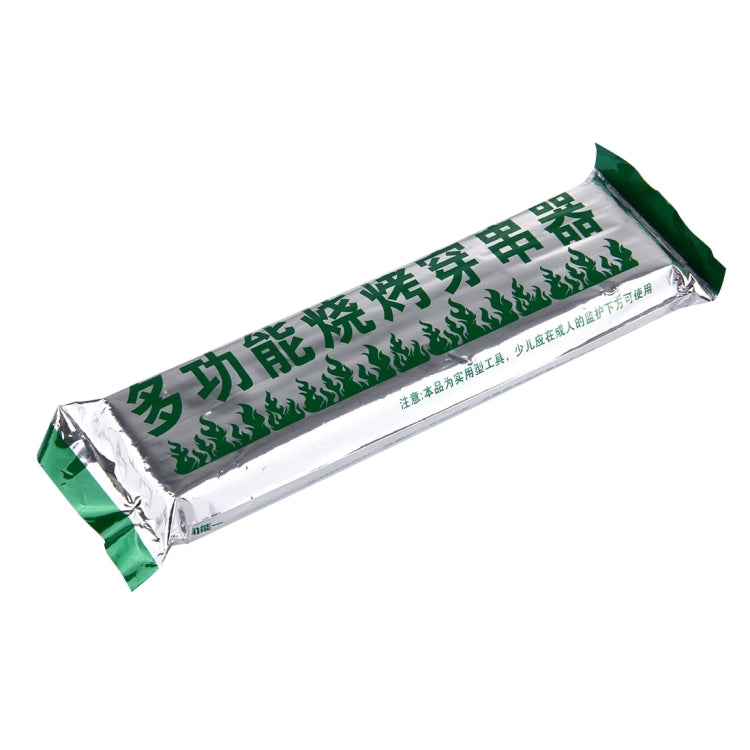 Functional Barbecue Wear String Machine Tool Meat Vegetable Kebabs Skewer, Vegetable Kebabs Skewer