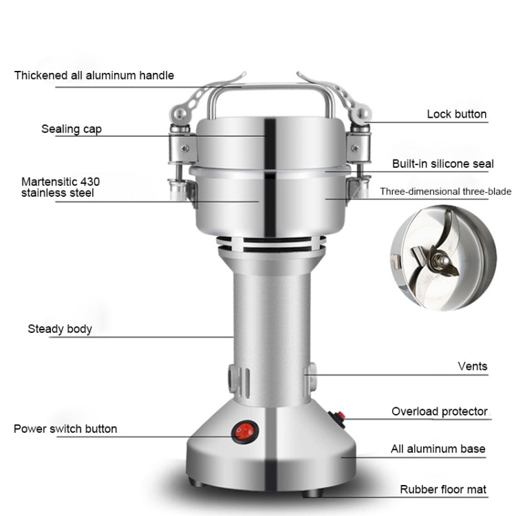 Stainless Steel Electric Grinder Universal Grinding Machine