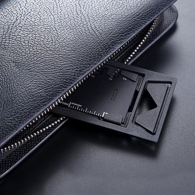 Multi-function Folding Stainless Steel Tool Card Bottle Opener Phone Holder