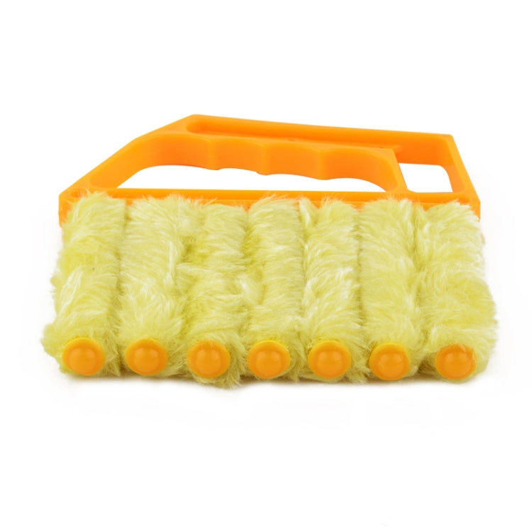 Microfiber Blinds Cleaning Brush Slat Dust Cleaner Clip Window Air Conditioner Duster