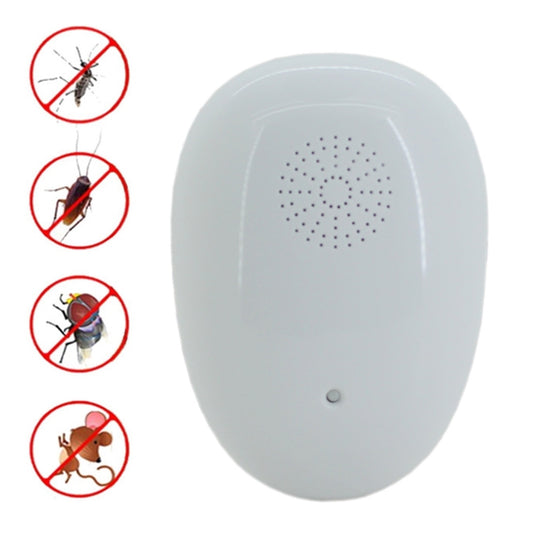 Répulsif anti-moustiques à ultrasons AC 90-250 V, anti-parasites, anti-insectes, prise longue UE