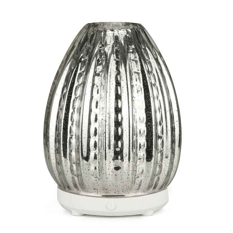 100ml Creative Vase Shape Aromatherapy Machine 3D Glass Humidifier Automatic Alcohol Sprayer with Colorful LED Lamp