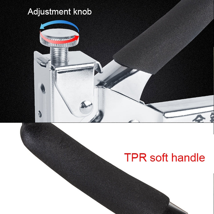 Nail Gun U Type / T Type / Door Type Nail Universal Nailer, With Handle Case, With Handle Case & 1000 PCS Nails