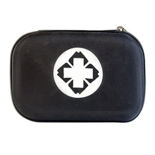 Kit de emergencia portátil 43 en 1 de EVA para coche, hogar, exteriores, supervivencia y rescate. 21 x 13 x 5 cm (negro), naranja, azul y rojo.