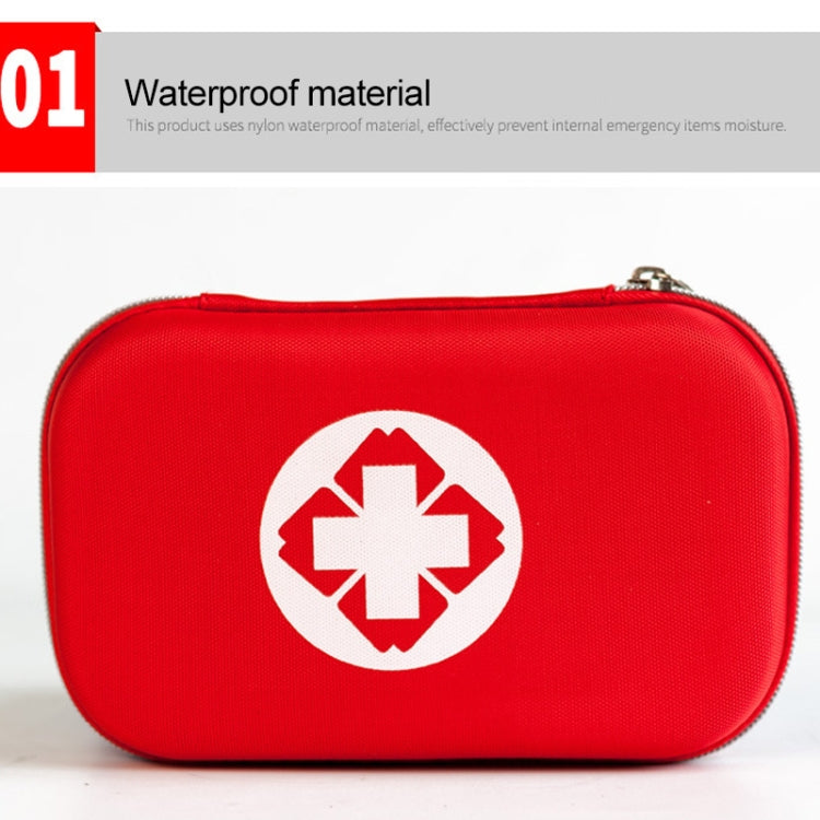 43 In 1 EVA Portable Car Home Outdoor Emergency Supplies Kit Survival Rescue Box, 43 In 1 21x13x5cm (Orange), 43 In 1 21x13x5cm (Blue), 43 In 1 21x13x5cm (Red), 43 In 1 21x13x5cm (Black)